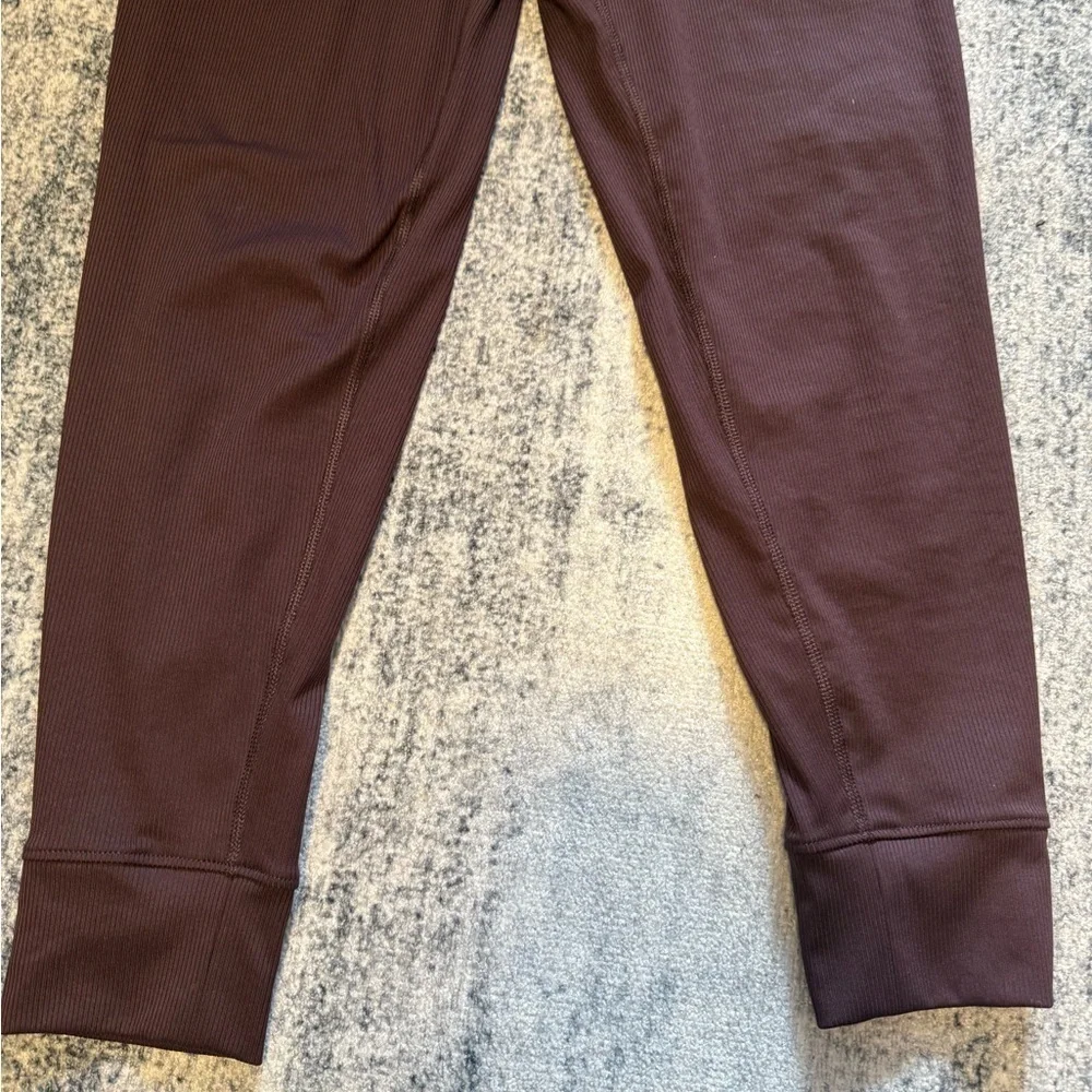 Old Navy Active Kids Maroon Ribbed Joggers